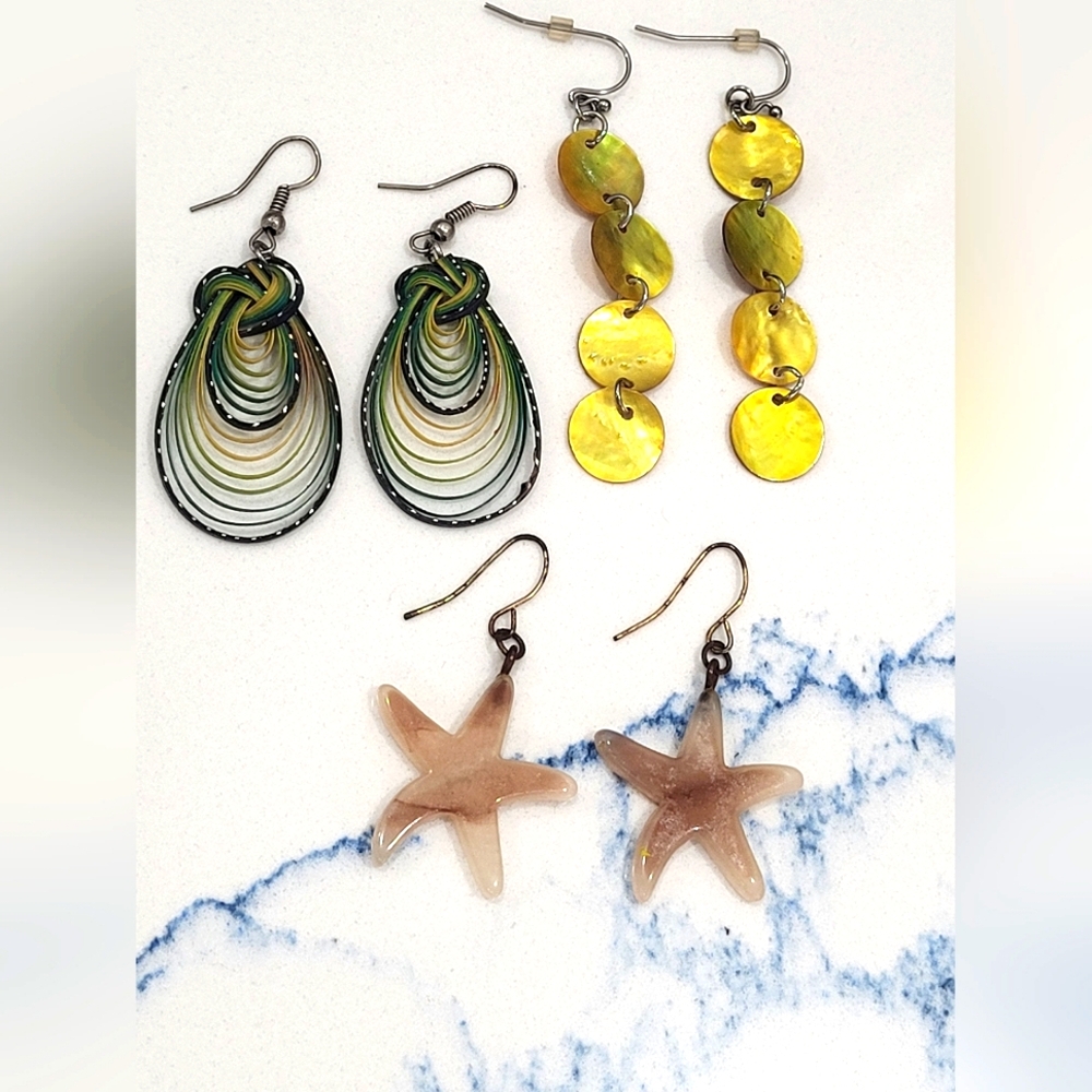 Beachy Earrings Bundle